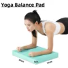Balance-Pad, rutschfeste Schaumstoffmatte und Knöchel-Kniepolster für das Kernbalance- und Kraftstabilitätstraining, Yoga und Fitness 2