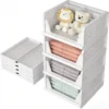 Stapelbare Aufbewahrungskörbe, 1–2 Stück, multifunktional, faltbar, für Badezimmer, Küche, Waschküche, geeignet für platzsparende Kleidung