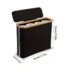 1pc Bad Wc Papier Lagerung Korb Bad Organizer Oxford Tuch Faltbar Mit Abdeckung Tissue Halter Bad Zubehör 6