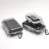 Robuste ABS-Campingbox, stoßfest, transparent, versiegelt, Aufbewahrungsbox, Ausrüstung, Trockenbox, professioneller wasserdichter Werkzeugkasten 2
