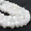 6x11mm AAA Unregelmäßige Naturstein Weiß Mondstein Perlen Lose Perlen für Schmuck Machen DIY Energie Charms Armbänder zubehör 4