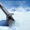 Einziehbares Auto-Schnee- und Glasentferner-Werkzeug mit Eisbürste und Schaufel-Kombination – unverzichtbarer Winter-Car-Reinigungshelfer 6