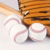 Baseball Nr. 9Softball Hardball Training Handgefertigte Bälle Fitnessprodukte Weiß Sicherheit Kinder Baseballs Herren Übungsteamspiel