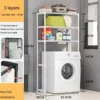 Mehr schicht iges Toiletten lager regal Perforation freies Lager regal Waschmaschinen regal mit großer Kapazität Platzsparender Steh halter 3