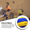 Volleyball der Größe 5, Soft-Touch-PU-Ball, für drinnen und draußen, Sport, Spielplatz, Fitnessstudio, Garten, Spiel, Training, Übung für Anfänger, MVA 300 3
