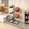 Indoor Kinder Basketball Lagerung Rack Setzen Ball Fußball Lagerung Korb Platziert Rack Kindergarten Volleyball Ständer Halter Raum 6