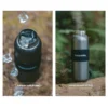 600 ml Sportflaschen Titan Wasserflasche Outdoor Camping Antibakterielle isolierte Tasse Tourismus Sport Radfahren Wandern Thermoskanne 4