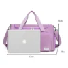 Unisex-Reisegepäcktasche mit großem Fassungsvermögen, Sport-Sporttasche, perfekt für den Wochenende, Übernachtungsgepäcktasche mit Schuhfach 2