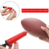American Football Teenager Rugby Ball Kind Spielzeug Aufblasbare Kleine Rugby Ball Anti Slip Kinder Spiel Ball für Kinder Unterricht 4
