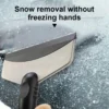 SEAMETAL Auto Eis Schaber Schnee Entfernung Schaufel Windschutzscheibe Glas Abtauen Entfernung Automotive Winter Edelstahl Auto Zubehör 6