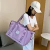 Doppelschichtige, erweiterbare Gepäcktasche mit großem Fassungsvermögen, neue multifunktionale, faltbare, tragbare Sporttasche, Sport-Reisetasche 3