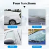 SEAMETAL Auto Eis Schaber Schnee Entfernung Schaufel Windschutzscheibe Glas Abtauen Entfernung Automotive Winter Edelstahl Auto Zubehör 4
