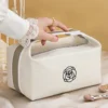 Neue frauen Tragbare Große Kapazität frauen Einfache Kosmetik Lagerung Tasche Make-Up Tasche Waschen Tasche Reisetasche 2