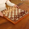 Luxus-Schachspiel aus Palisander mit 2 zusätzlichen Königinnen – Schachspielset mit Aufbewahrungsbox, professionelles Turnier-Schachbrett für Erwachsene 5