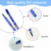 4 + 2 + 20 Teile/satz Kawaii Löschbare Gel Stifte 0,35mm Wasserdicht Blau/Schwarz/Rot Gel Tinte schreibwaren Schule liefert für Büro Student 6