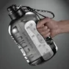 1,7 L/2,7 L Sport Wasser Flasche Gym Radfahren Tasse Tragbare Große Kapazität Wasser Flasche Für Fitness Camping Männer Wasserkocher 2