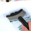 Eiskratzer aus Edelstahl, tragbare Schneebürste, Windschutzscheibe, Eiskratzer für die Windschutzscheibe des Autos 6