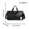Leichte Reisetasche mit großem Fassungsvermögen, Handgepäck, Wochenend-Business-Reisetasche, trockene und nasse Trennung 5