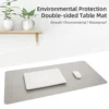 Große Größe Büro Computer Schreibtisch Schutz Matte PU Leder Wasserdicht Rutschfeste Maus Pad Desktop Tastatur Schreibtisch Pad Gaming Mousepad 5