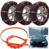 50-10 stücke Auto Räder Reifen Schneeketten Anti-Rutsch-Nylon Winter Auto Schneeketten Outdoor Schnee Reifen Notfall Anti-Rutsch-Reifen Ketten