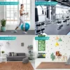 4 ~ 20 Stück Puzzle-Fitnessmatte, Eva-Innenfliesen aus ineinandergreifendem Schaumstoff für das Heim-Fitnessstudio, Matte für Heim-Fitnessgeräte, rutschfeste Bodenmatte für Kinder 5