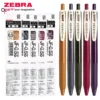 ZEBRA Retro-Farbgelstift JJ15 SARASA Push Color 0,5 mm Stifte zum Schreiben 10 Farben Kawaii Schulbedarf Japanisches Briefpapier