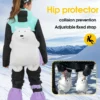 Erwachsene Outdoor-Sportarten Skifahren Snowboarden Hüftschutz Weißer Bär Hüftschutz Schutz Skiausrüstung Kinder Knieschoner Hüftpolster 1