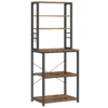 VASAGLE Standregal, Küchenregal mit 6 Haken, 40 x 60 x 167 cm(TxBxH)