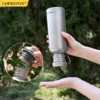 Radfahren Tragbare Sport Wasserflasche Reines Titan Wasserflasche Wiederverwendbare Trinkflasche für Outdoor Camping Tourismus Sport 2