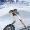 1Set Auto Glas Winter Eis Entfernen Pinsel Schaufel Werkzeuge Versenkbare Auto Schnee Glas Entferner Reiniger Werkzeug Waschen Zubehör 4