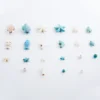 50/60/70/80 teile/los schildkröte seestern delphin kleine fisch perle keramik schmuck machen mit verstreuten perlen DIY armband zubehör 5