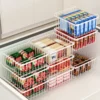 4er-Pack stapelbare Drahtkörbe, Mehrzweck-Obstkorb zur Aufbewahrung von Metallkörben für Speisekammer-Organizer und Aufbewahrung 2