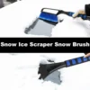 Schnee Eis Schaber Schnee Pinsel Schaufel Entfernung Pinsel Auto Fahrzeug Für die Auto Windschutzscheibe Reinigung Schaben Werkzeug Winter Werkzeug Pinsel 1