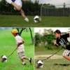 Outdoor-Sport-Spielzeugball mit elastischem Schaukel, Fußballtraining, Hilfspaket, körperliche Übung, persönliche Fähigkeiten, Übungsgurte 5