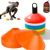 Fußball-Kegel-Set, Fußball-Trainingsgeräte für Kinder, Pro-Disc-Kegel, Beweglichkeitsübung, Hindernisse vermeiden von Sportzubehör