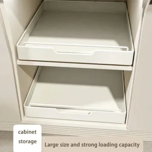 Neue Küche Lagerung Rack mit Rutsche Schienen Ausziehbare Küche Schublade Typ Ablage Gewürz Box Lagerung Regal Schränke Organizer