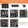 Tablett-Organizer, Trennblätter, Set, Werkbank, Schrank, Behälter, Werkzeugtruhe, Schublade, Organisation, Garage, Hardware, Werkzeugablage, 8/16-teiliger Werkzeugkasten 4