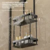 No-Drill Dusch wanne | Badezimmer Glastür Aufbewahrung skorb | Handtuch Organizer Rack für bequemen Bade raum 2