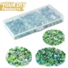 1000 teile/schachtel 4 6 8mm ab facettiertes Kristall Rondelle Glas runde lose Spacer Perlen Handwerk für DIY Herstellung Schmuck Armband Halskette 3