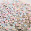 7x4mm Bunte Runde Alphabet Buchstaben Acryl Lose Spacer Perlen für Schmuck Machen Diy Armband Halskette Handgemachte Accessoires 5