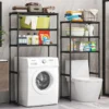 Mehr schicht iges Toiletten lager regal Perforation freies Lager regal Waschmaschinen regal mit großer Kapazität Platzsparender Steh halter