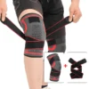 1PC Sport Knie Pads Straps Druck Feste Nylon Knie Pads Fitness Gewichtheben Outdoor Bergsteigen Kniegelenk Schutz 2