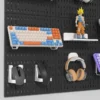Nordisches multifunktionales Stecktafel, verwendet für Tür, Wand, Garage, Küchenaufbewahrung und Präsentation; Perforiert. 3