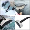 2Pcs Multifunktions Auto Schnee Schaufel Winter Windschutzscheibe Abtauen Eis Schaber Werkzeug Glas Schnee Entfernung Werkzeuge Auto Zubehör 4