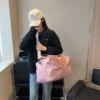 Fitness Tasche Weibliche Multi-funktionale Trocken-nass Trennung Bewegung Wasserdichte Reisetasche Yoga Tasche Große-kapazität Reisetasche mann 6