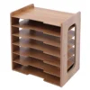 Neue Büro Desktop Datei Rack Multi-Schicht Ordner Lagerung Box Desktop Finishing Artefakt Büro Liefert Lagerung Rack