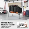 SucceBuy 1000LBS Aluminium-Wäscheständer, 20,3 cm, 30,5 cm, vom Boden weg, verstellbares Aluminium-Lebensmittelaufbewahrungs-Bodenregal für Küchen, Garagen 2