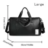 Leichte Reisetasche mit großem Fassungsvermögen, Handgepäck, Wochenend-Business-Reisetasche, trockene und nasse Trennung 6