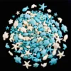 50/60/70/80 teile/los schildkröte seestern delphin kleine fisch perle keramik schmuck machen mit verstreuten perlen DIY armband zubehör 6