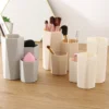 Nagellack-Nagelbürsten-Box, 3-Gitter, Organizer, Aufbewahrung, Werkzeuge, Schreibtisch-Etui, Schmuck, Kosmetik, Büro, Tisch, Rack, Halter, Make-up-Stift 4